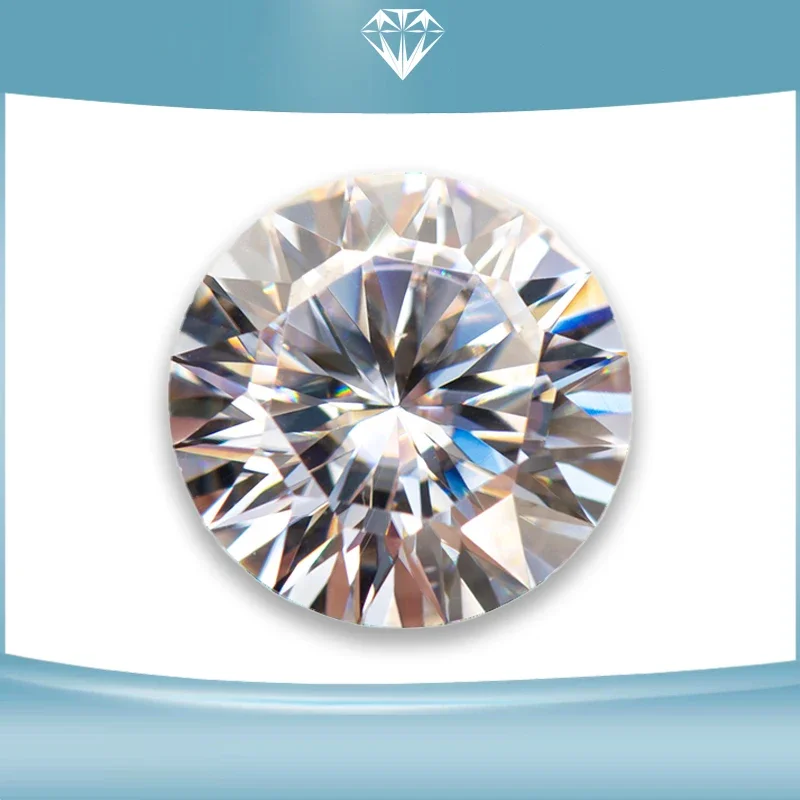 Moissanite batu longgar 16H16 Cut D warna Vvs1 berlian dengan GRA Sertifikat harga grosir DIY pesona Aksesori bahan utama