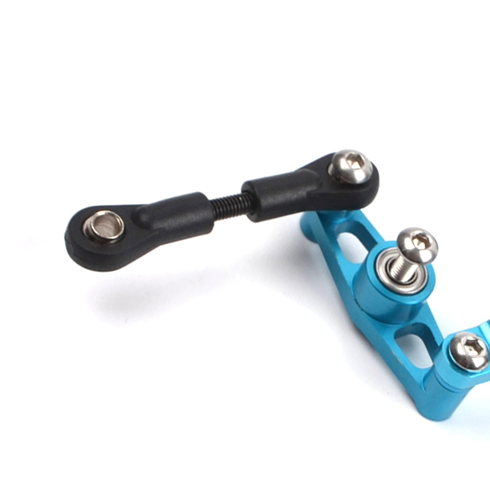 YSUN-2X Aluminum Alloy Ball Bearing Crank Steering Set For Tamiya TT02 TT-02 TT-02D 1/10 RC Car Upgrade Parts Accessories