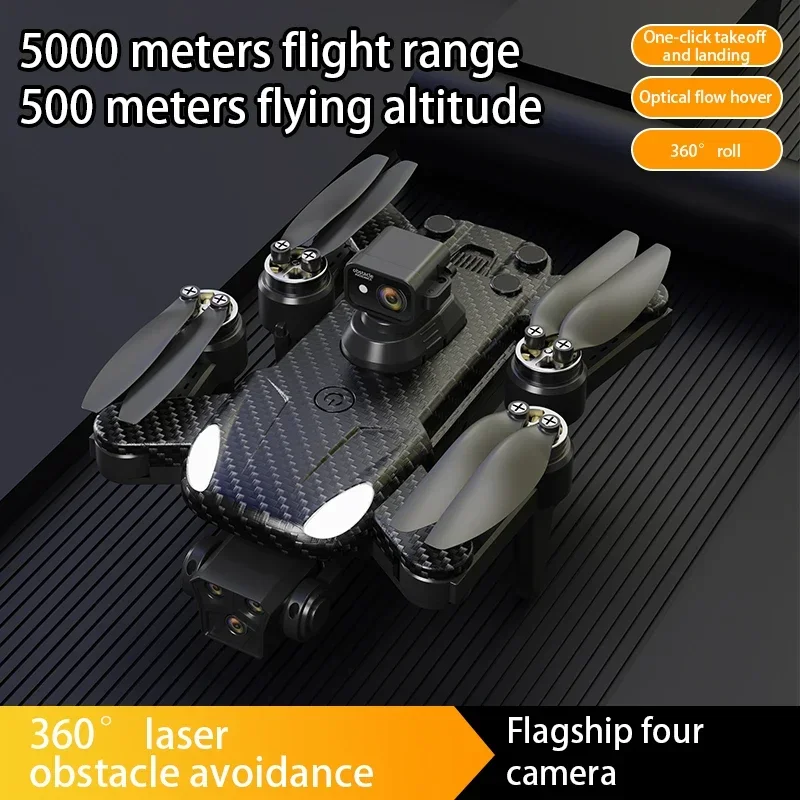 2024 AE16 Drone GPS 8K HD Four Camera Drones Brushless 360° Laser Obstacle Avoidance Positioning Automatic Return Dron Toy1000M