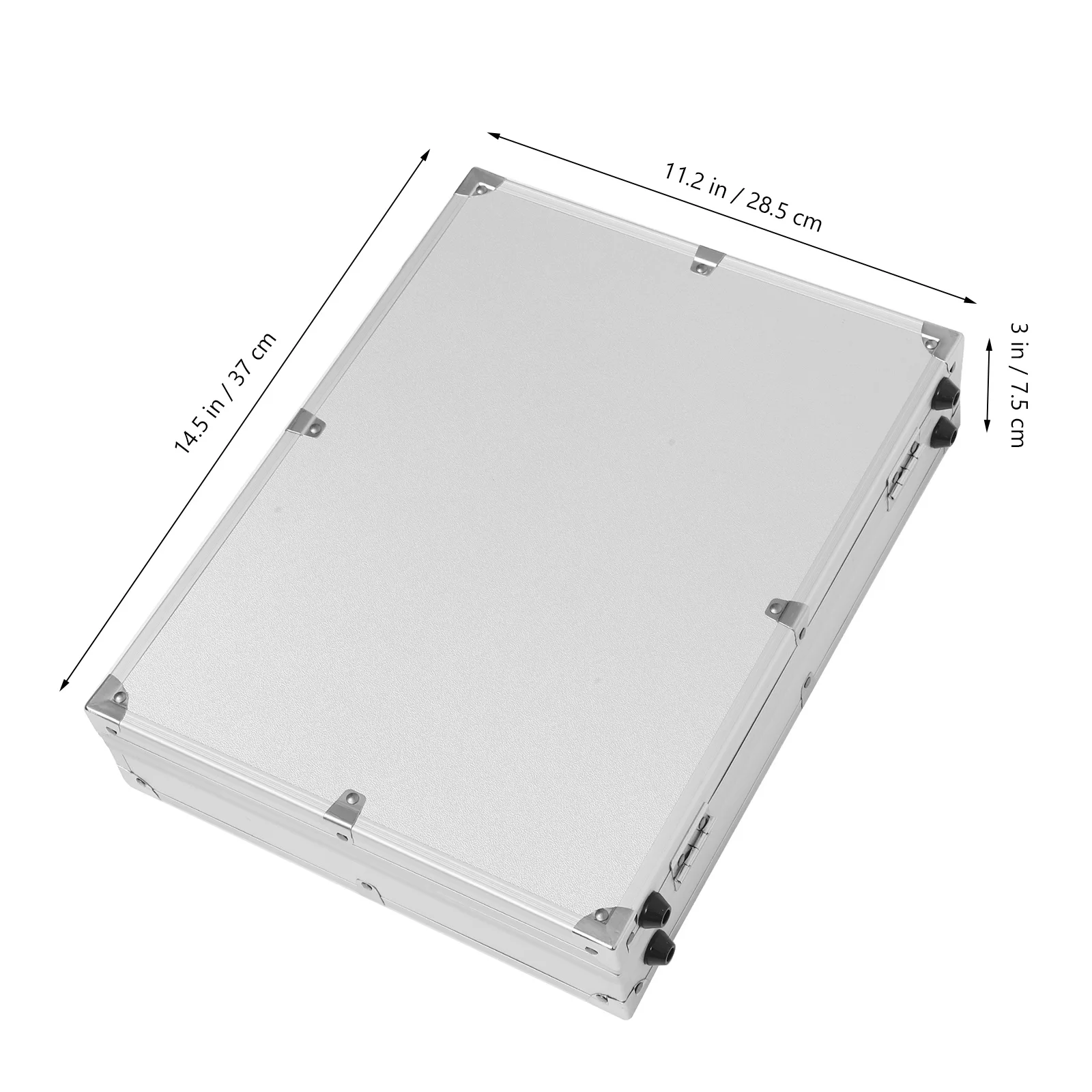 Aluminum Alloy Tool Box Large Capacity Storage Case For Tools Medicine Cosmetics Travel Organization Multi-Function