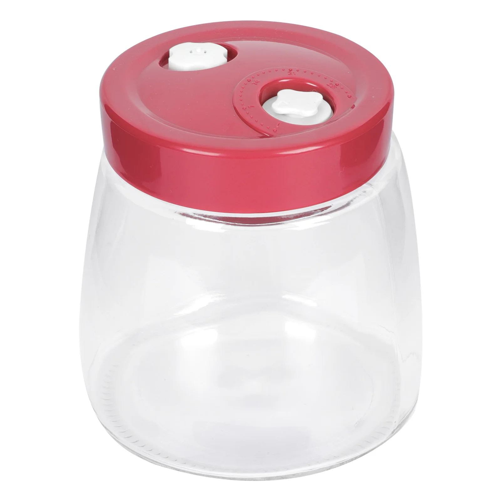 

1Pcs Glass Sealed Jar Practical Large Capacity Food Storage Bottle Pickle Making Kitchen Container Transparent Clear Bottle