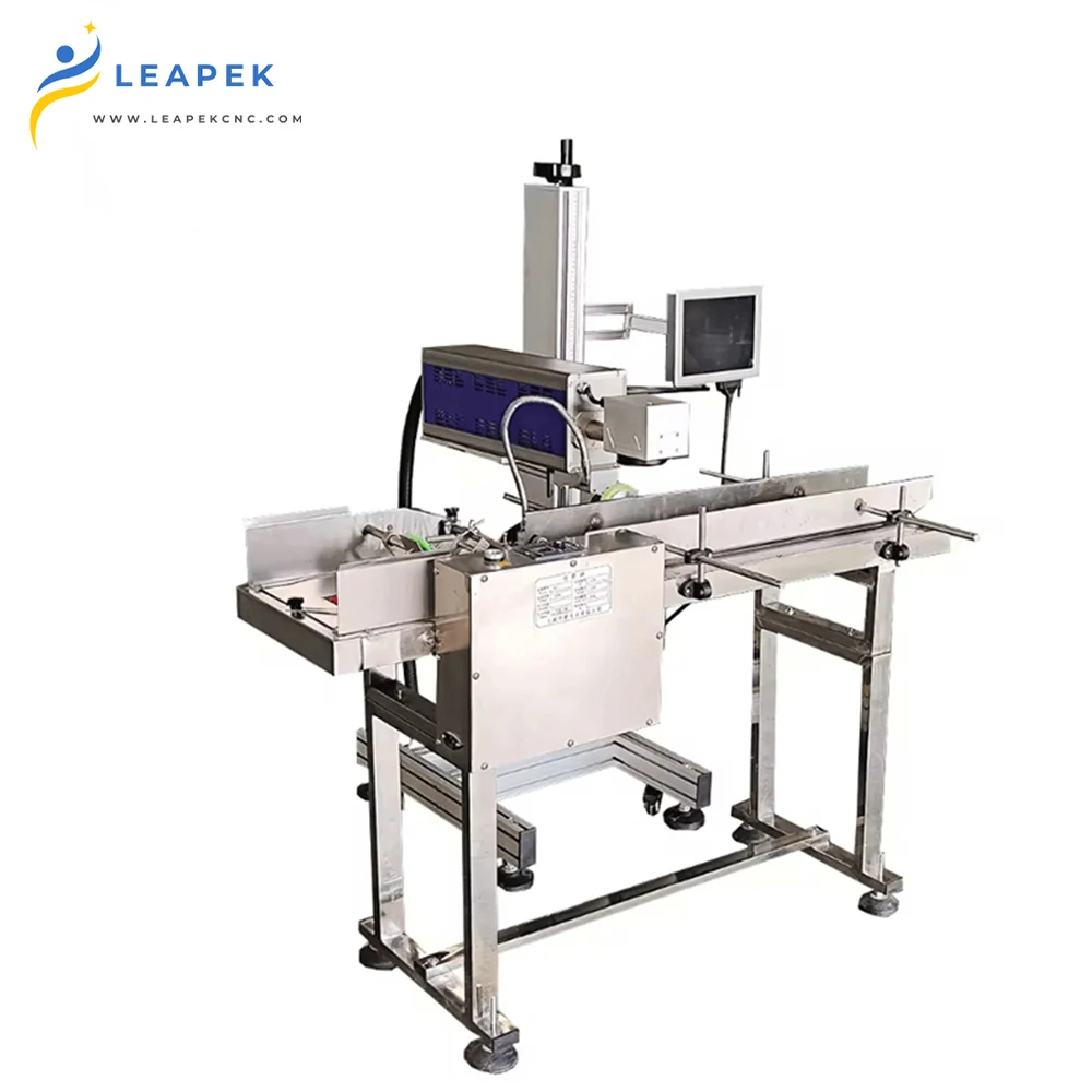 UV Vliegende Laser-markering Machine Waterkoeling Laser-markering Machine 3 w 5 w Watertank 3d Fiber Laser-markering Graveermachine