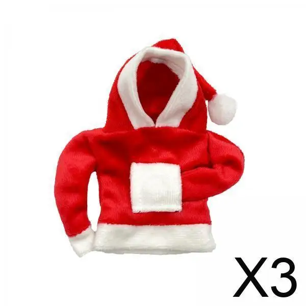 

Защитная ручка рычага переключения передач, красная фланелевая толстовка, дизайн, аксессуары для салона автомобиля, забавное украшение для автомобиля