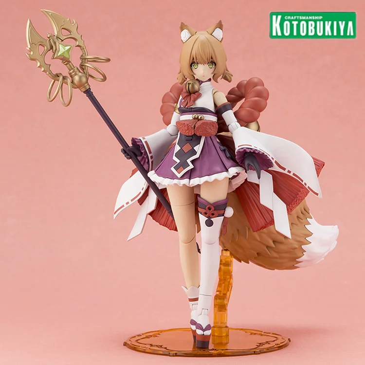 Kotobukiya  AR003 ARCA NADEA In Stock Original  Yukumo Machine Girl Orc Fox Spirit Cat Ear Assembly Action Figure Toys Gift