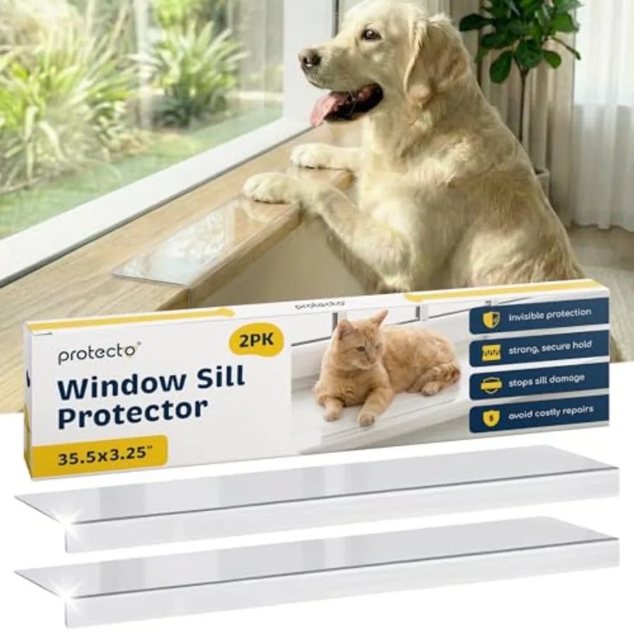 

Window Sill r from Dogs Window Guards from Cats Scratching Chewing and Clawing Keep Your Sills Smooth and Paws Safe Ultra Stron