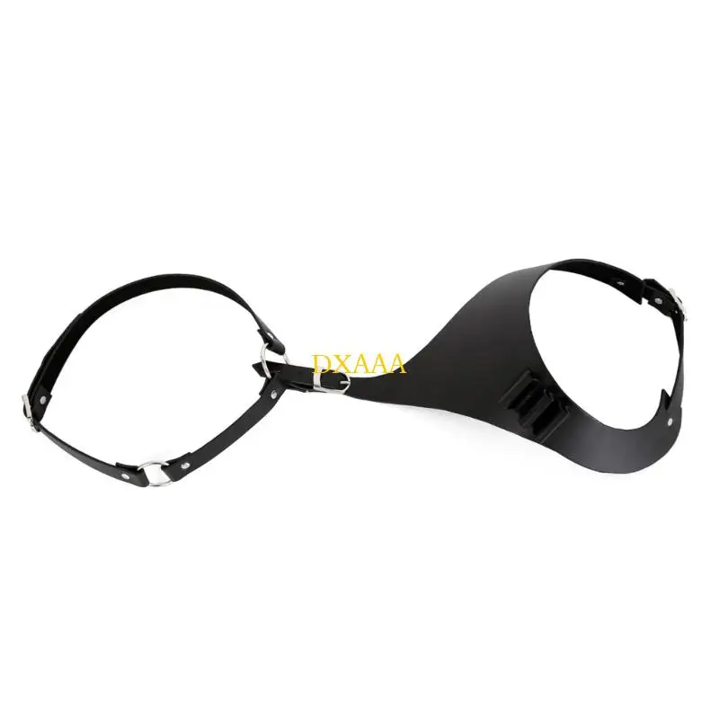 

DXAA Mens PU Leather Gothic Corset Top Rock Stage Nightclub Outfit Role Play Costume