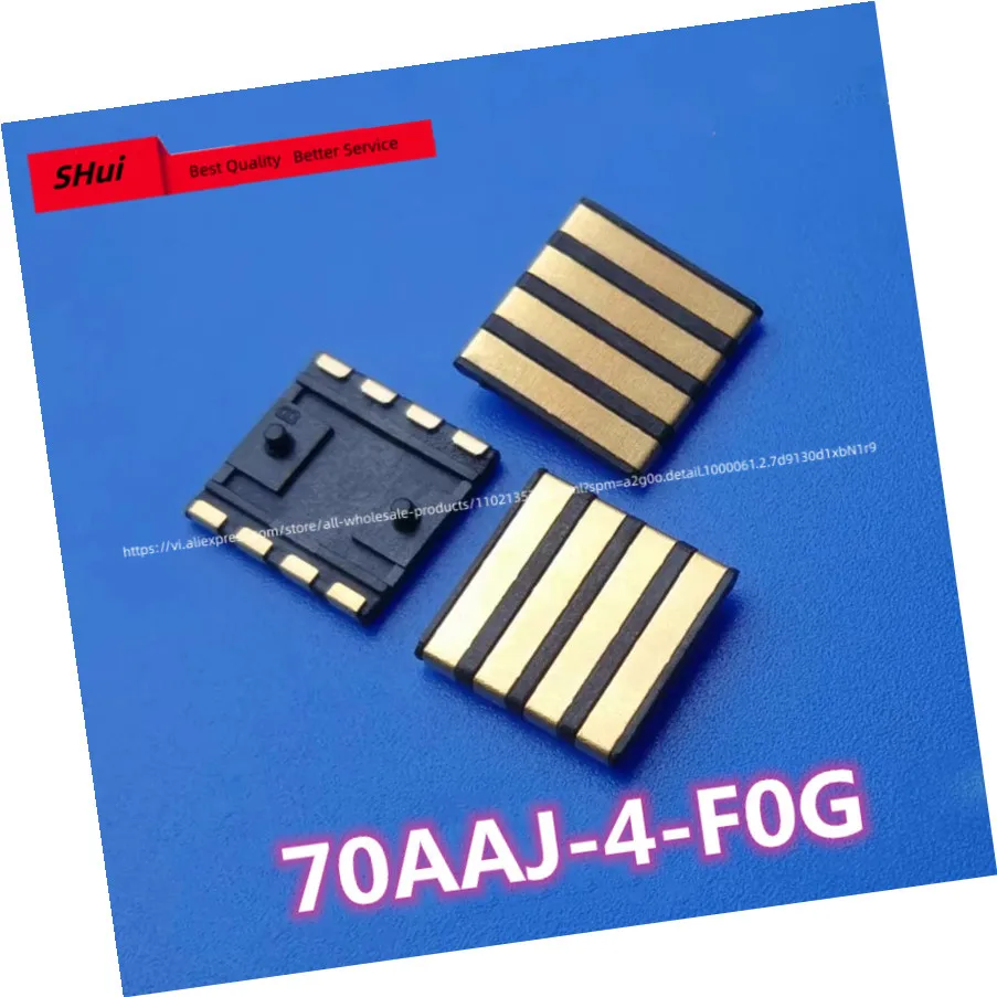 10PCS 70AAJ-4-F0G BOURNS/ Burns 4P Battery Contact Connector