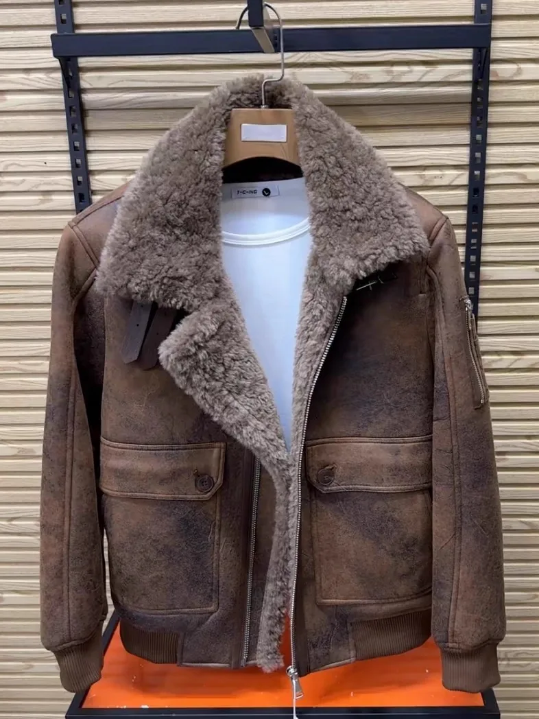 

Men's Winter Jaet 2530 New Flip Collar Particle Fce Warm Trendy Versatile High Quali Stand Fit Long Sve Zipper C...