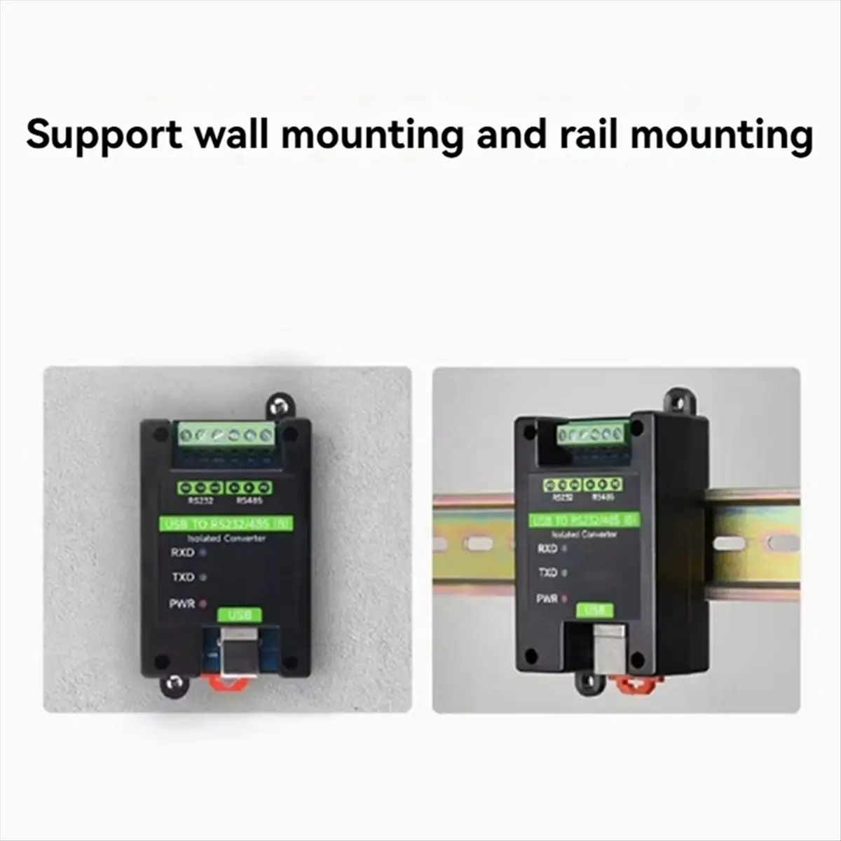 USB to RS232/485 (B) Industrial Isolated Converter Y80A