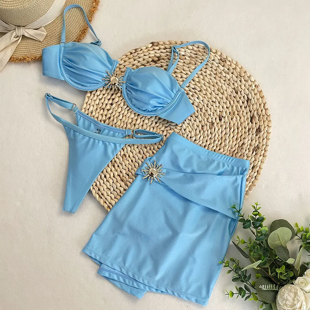 Summer Fashionable Bathing Suit Women Swimsuit New Bikini Set Thongs Thread Woman Sexy Clothing Sexy Micro Bikini Sexy Lady