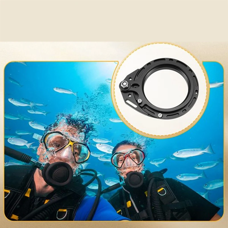 67Mm Diving Lens Flip Adapter M67 For Macro Wide Angle Lens Mount Adapter Underwater Waterproof Housings Case