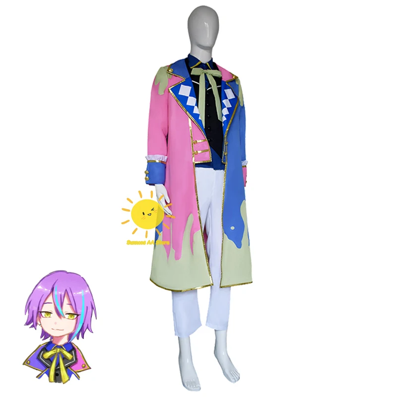 Game Kamishiro Rui Cosplay Project Sekai Colorful Stage Cosplay Costumes Kamishiro Rui Uniform Wig Halloween Costumes Adult Men