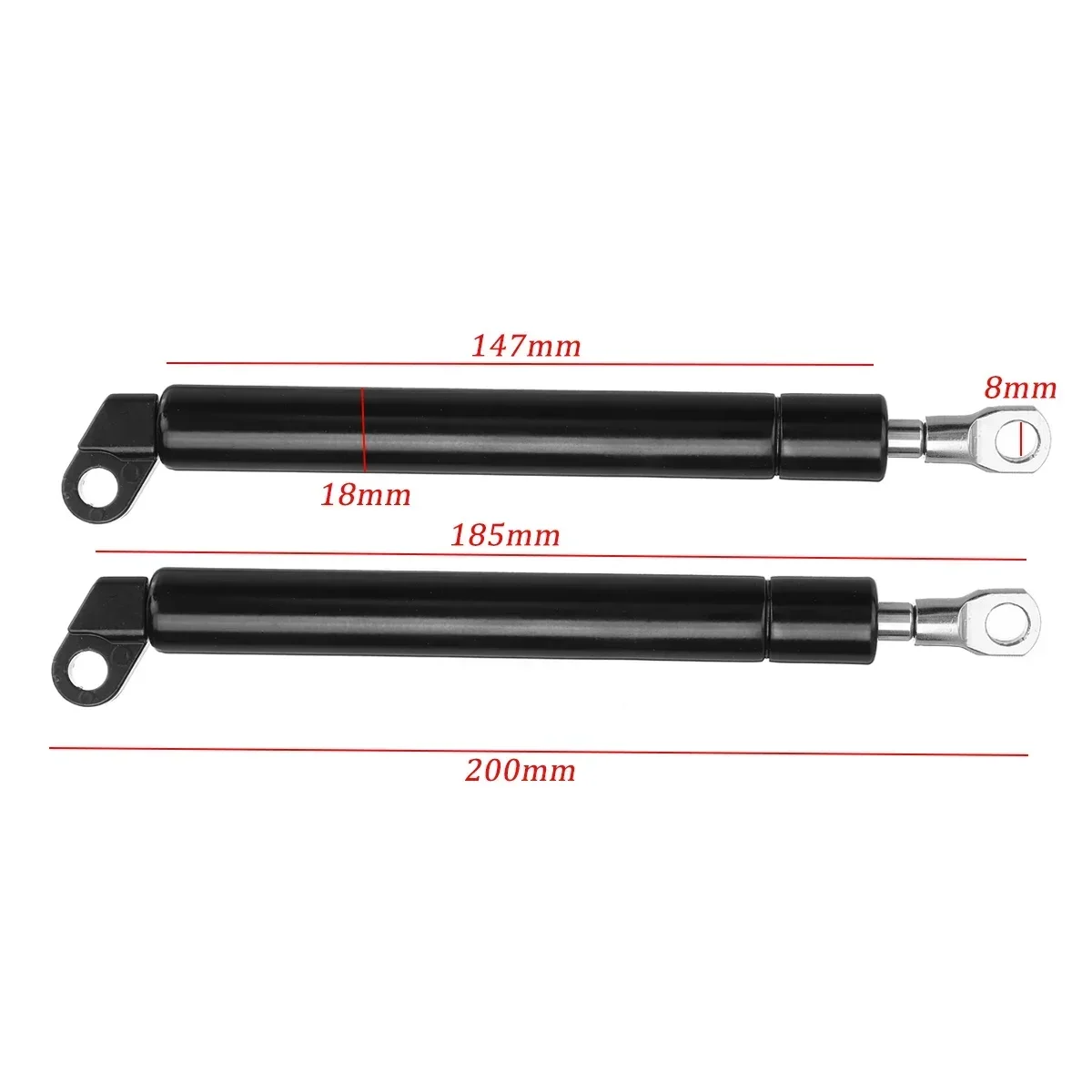 2PCS Rear Tailgate Gas Strut Assist Slow Down Damper Lift Support Spring For VW Volkswagen Amarok 2012-2020 Car Accessories