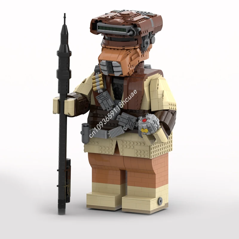 Moc Star Battle Princess Leia (Boushh) Mega Figure Building Blocks อิฐ Diy Creative Assembly การศึกษาเด็กของขวัญของเล่น