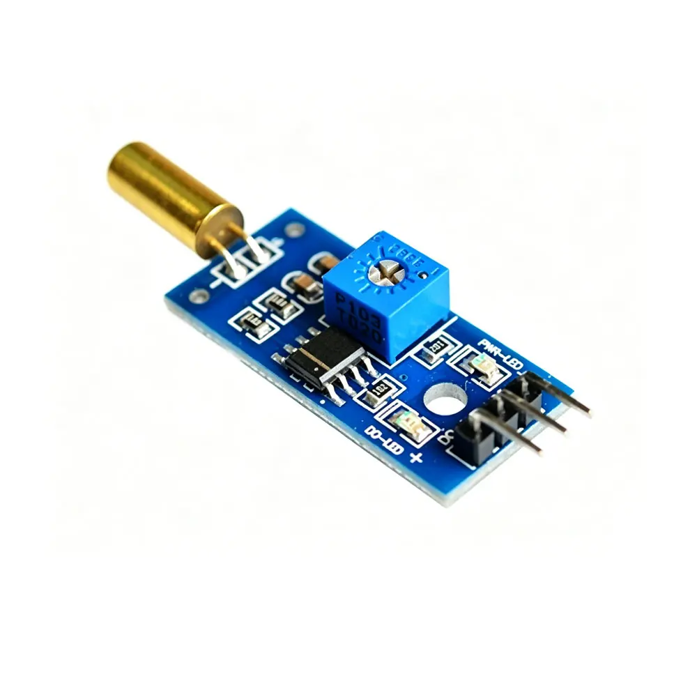 1-5pcs Golden SW520D SW-520D Angle sensor module Ball switch Tilt sensor module