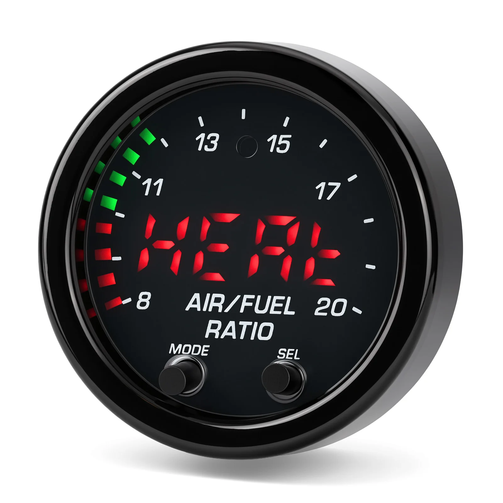 Digital LCD Air Fuel Ratio Gauge Kit With O2 Oxygen Sensor For 30-0300 X-Series AFR Wideband Meter AFR Sensor Car Accessories