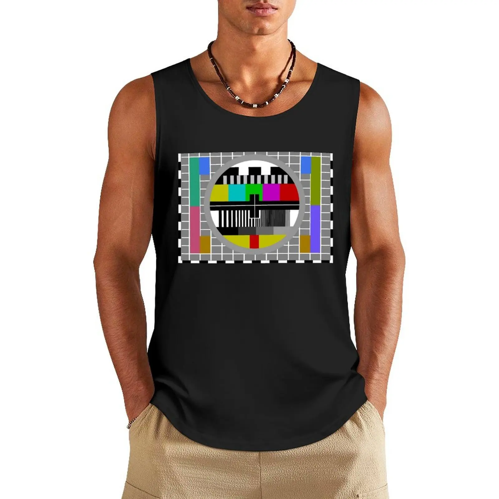 

Test Card Tank Top bodybuilding man summer 2025 summer clothes for men mens clothing