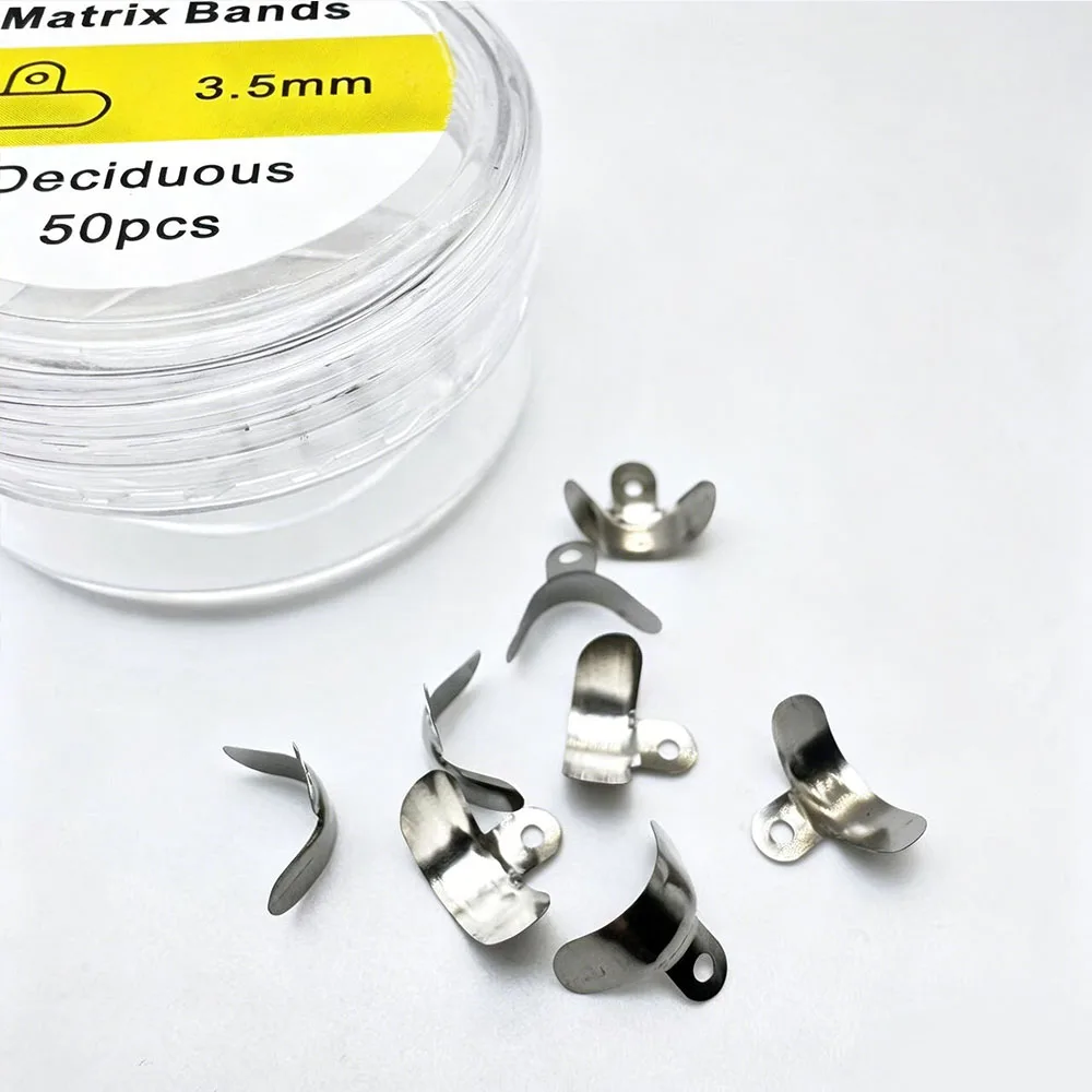 JNSUR Dental-Sektionalmatrizenbänder, M4 Split-Typ perforiertes Vorder- und Backenzahn-Formungssystem, Materialien für die restaurative Zahnmedizin – Detail 11