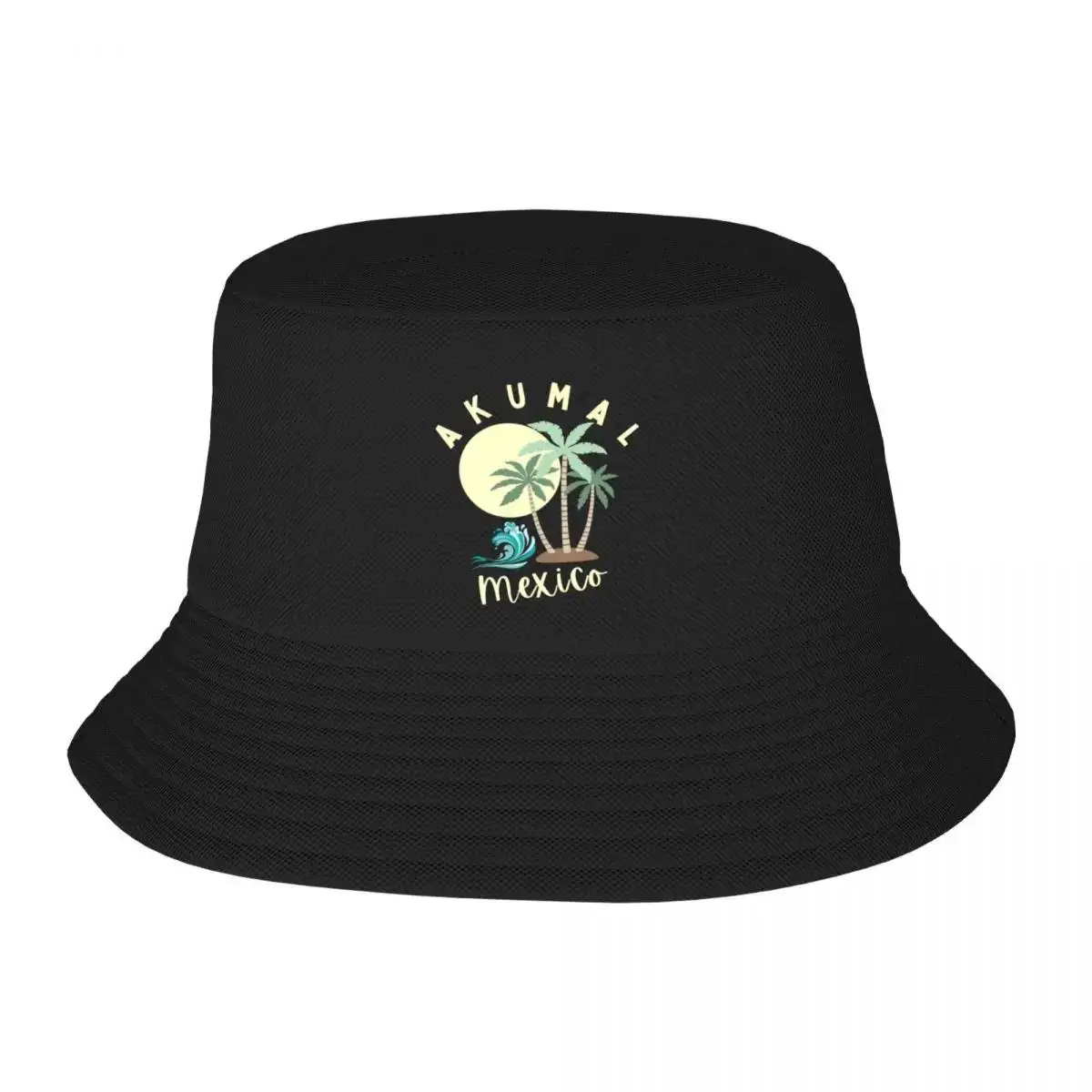 2025-novo-pastel-akumal-mexico-amarelo-palido-praia-vacaciones-cruzeiro-balde-chapeu-homem-capuz-de-luxo-feminino-masculino