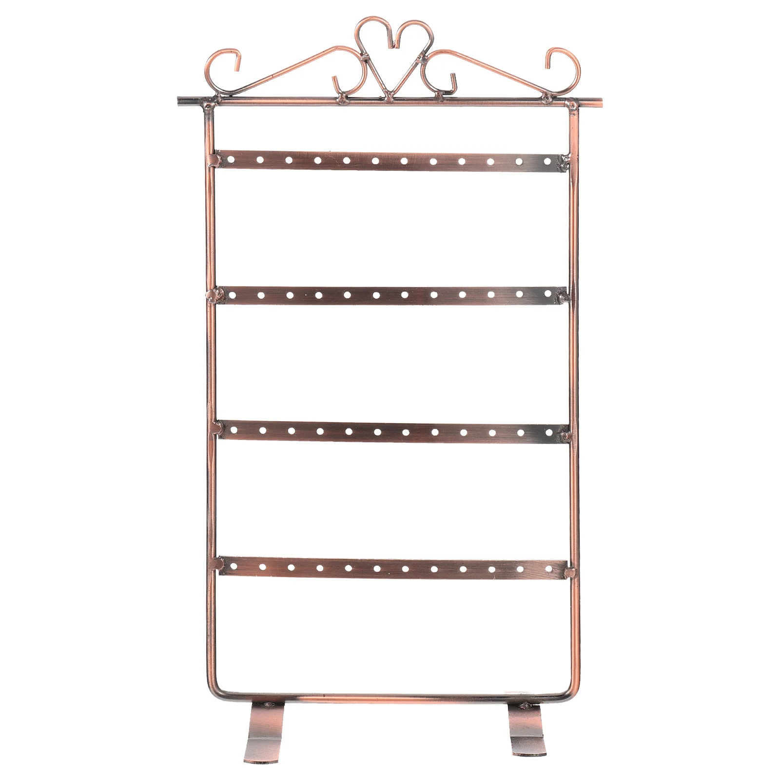 

Earring Jewelry Rack 48 Holes Iron Durable Anti-Rust Practical Stand for Earrings Jewelry Display Earring Stand Rack