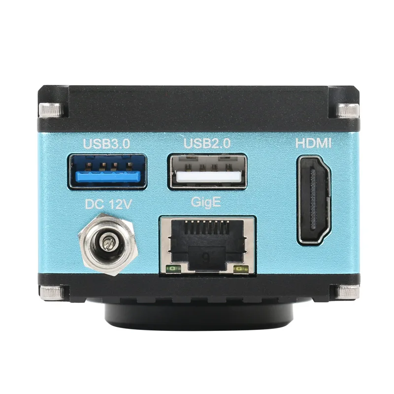 4K 2K 8.3MP HDMI USB3.0 Gigabit Network Industrial Measurement Digital Video Microscope C mount Camera For Phone PBC IC Repair