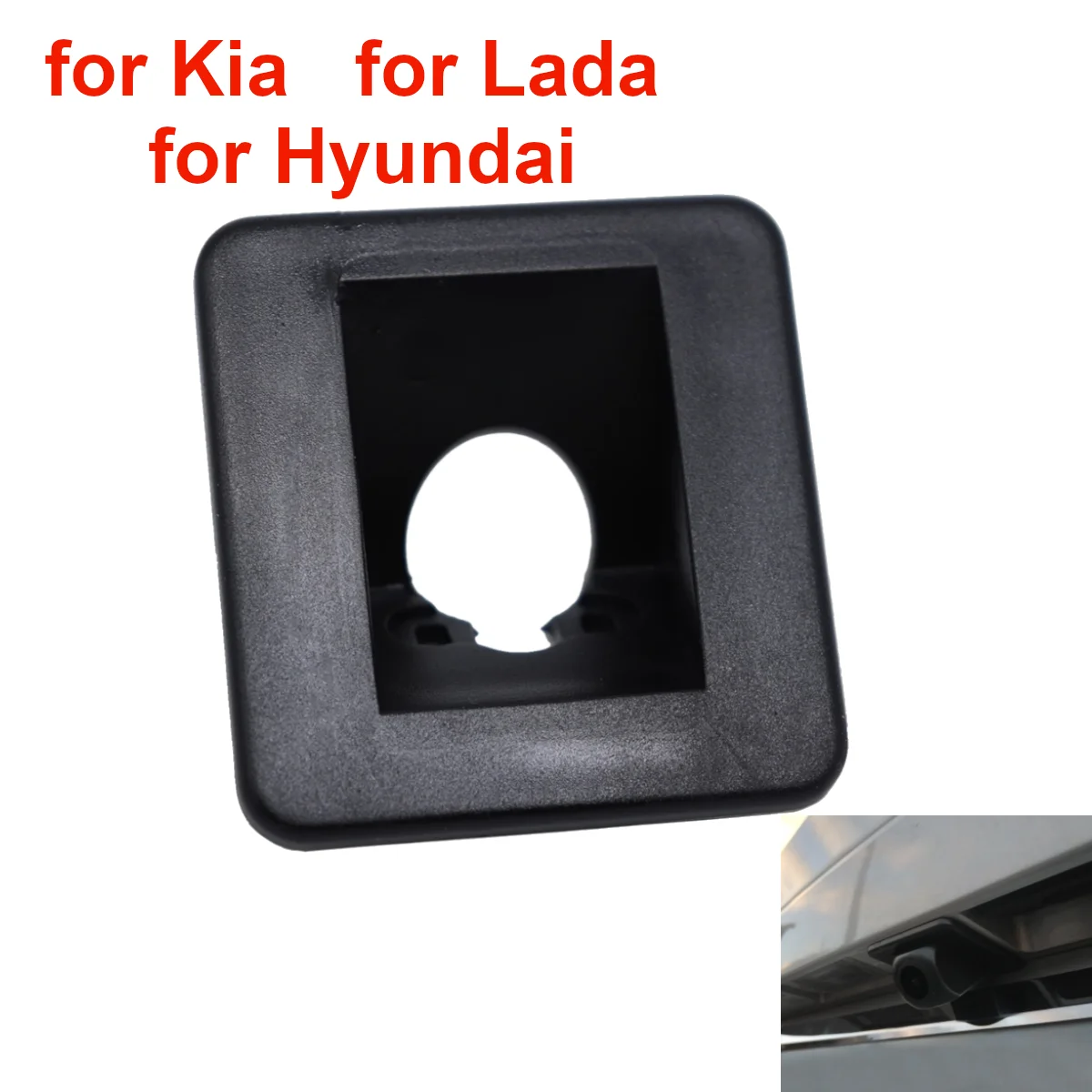 Uchwyt mocujący kamerę cofania do Hyundai Elantra i30, Kia K3, Lada Vesta