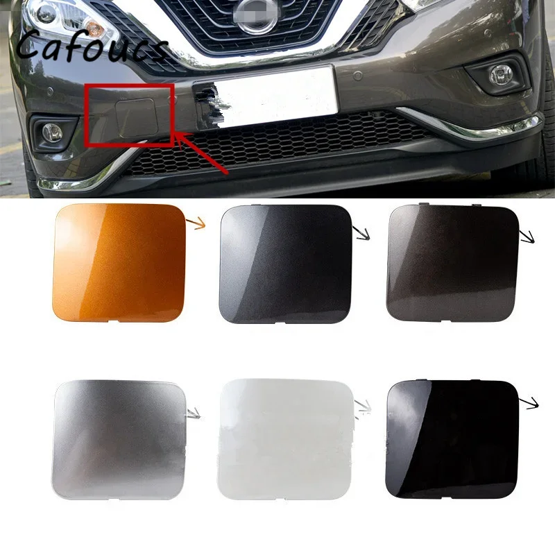

Cafoucs Front Bumper Tow Hook Cover Fit For Nissan Murano 2015 2016 2017 2018 2019