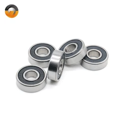 1PCS ABEC-7 6000 2RS 6000RS 6000-2RS 6000 RS 6000-2RSH 10x26x8 10*26*8 mm Rubber seal High quality Deep Groove Ball Bearings