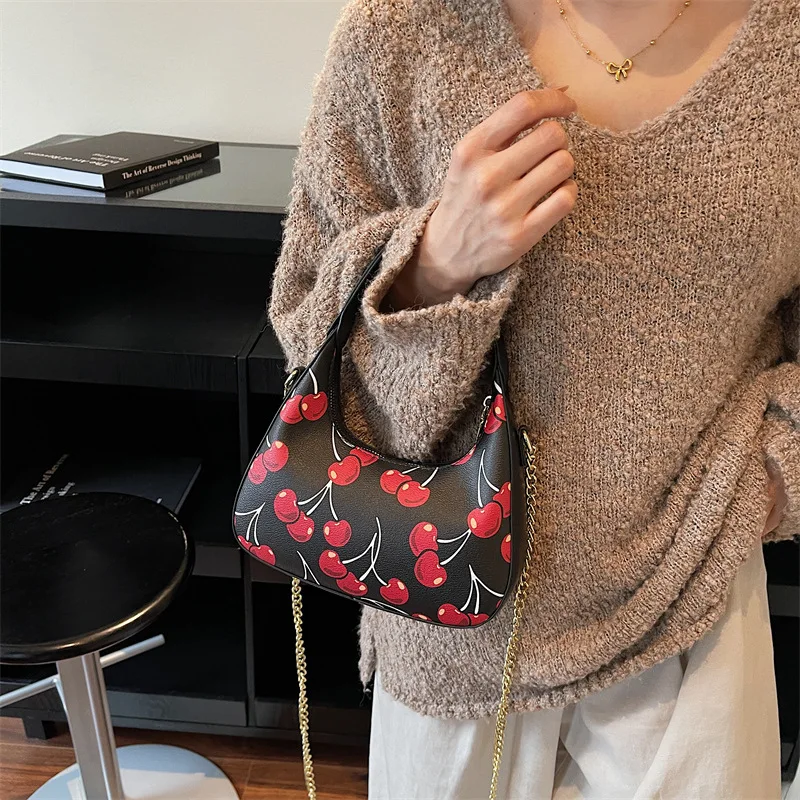 

Модная маленькая квадратная сумка с принтом, элегантная универсальная сумка-мессенджер, изысканная женская сумка