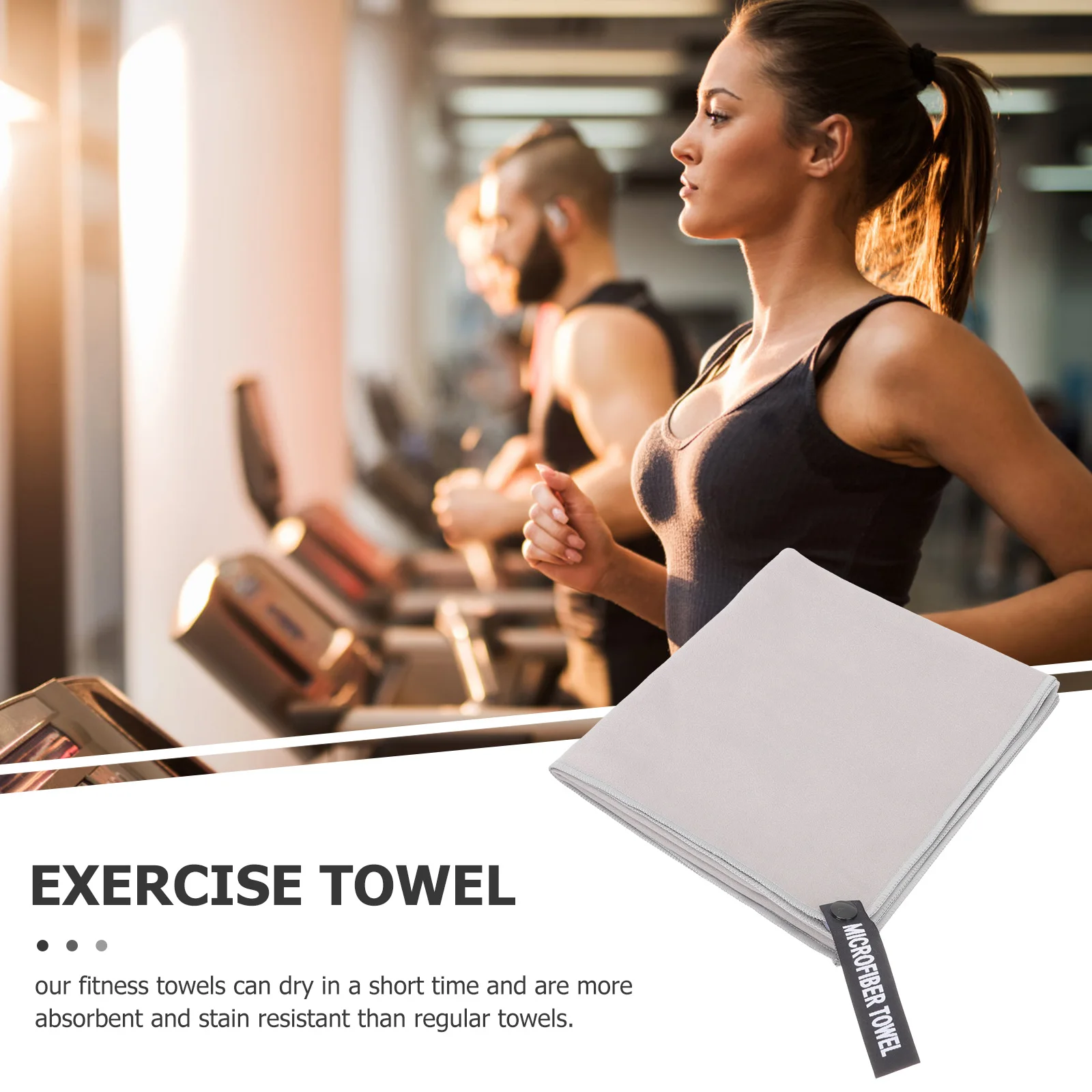 

Cooling Sports Towel Fast Drying Microfiber for Yoga Fitness Running Swimming Tennis Outdoor Activities Summer Travel Essential