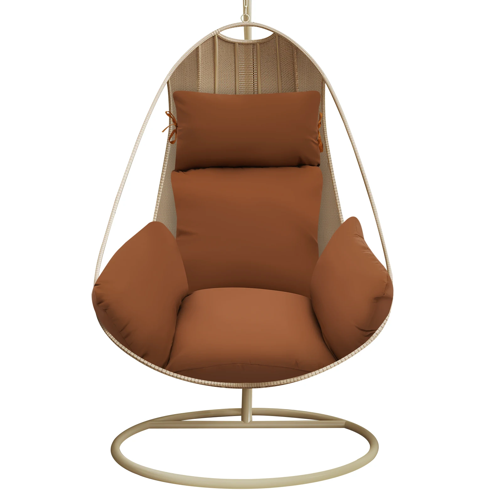 

Patio Cushions with One-Piece Design, Backrest, Seat, Armrests, Headrest, UV-Resistant, Tear-Resistant, and Comfortable for