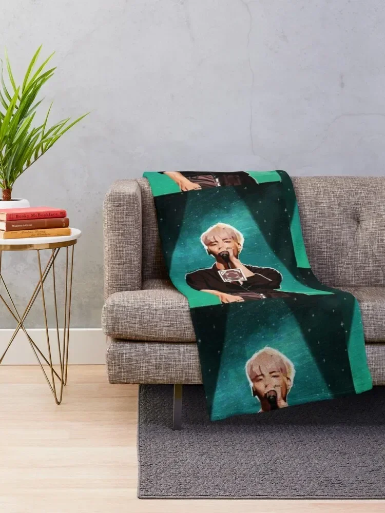 Shinee Jonghyun Throw Blanket For Sofa Thin christmas gifts Designers Thermal Blankets