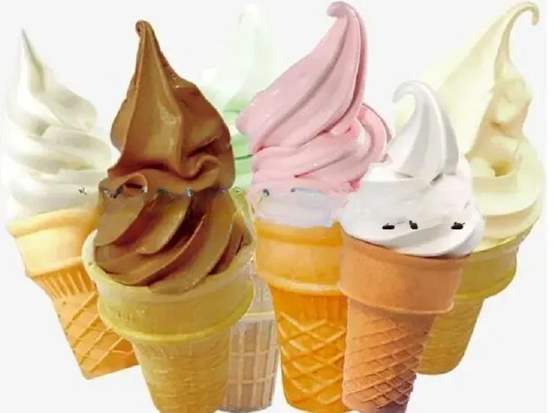 Good stuff Fruit Ice Cream Making Machine  Wholesale Counter Flavor Soft Ice Cream Maker Machine Commercial