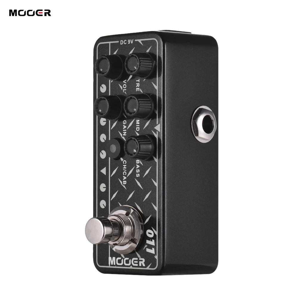 

Mooer 011 Multi Effects Guitar Processor Cali-Dual Digital Preamp Guitar Effect Pedal True Bypass 3-Band Eq Musical Accessories