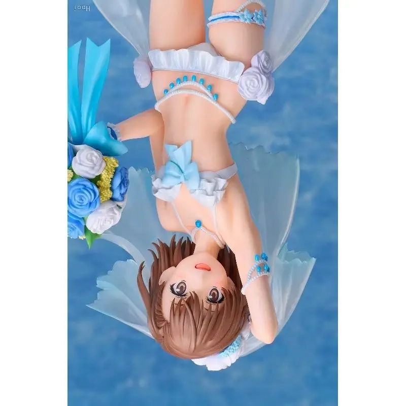 

In Stock Original Toaru Kagaku No Railgun T Bilibili Wedding Swimsuit Ver. Height 24.5cm Anime Trendy Toys Peripherals Models