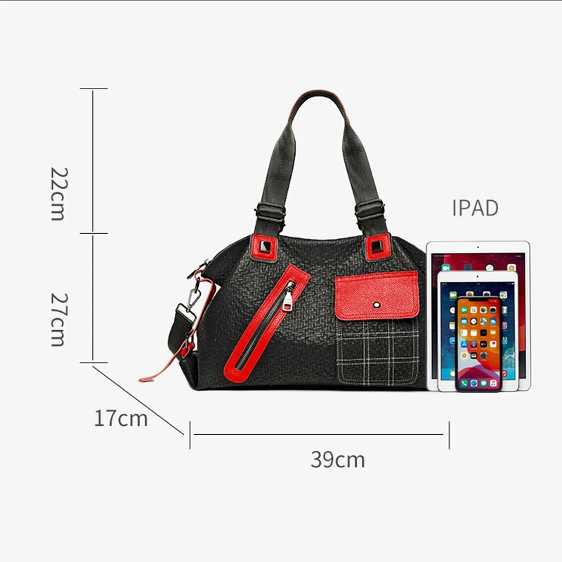 Borsa a tracolla Casual da donna MOTAORA borsa a tracolla da donna Versatile di grande capacità moda borsa da viaggio portatile da donna