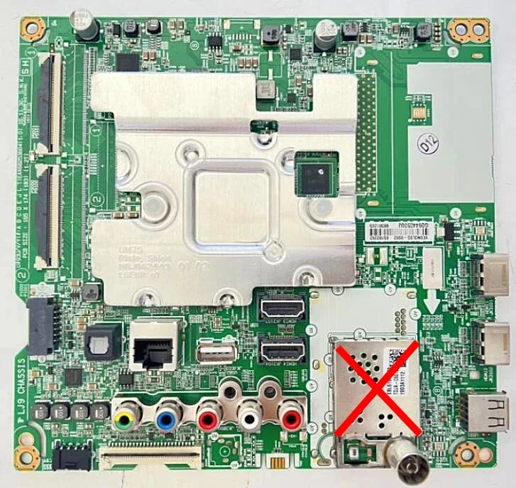 EAX68253605(1.1) EAX68253604 EAX68253605 Motherboard is for 43inch TV 43UM7300PUA Main Board