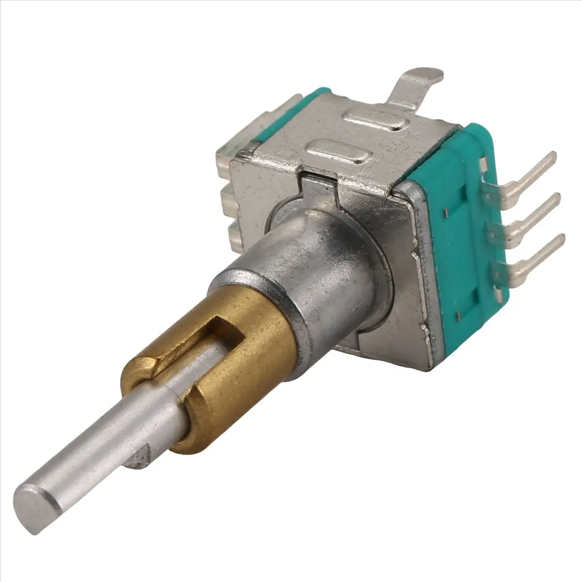 #62G EC11EBB24C03 Dual Axis Encoder with Switch 30 Positioning Number,Axis Encoder,(metal)