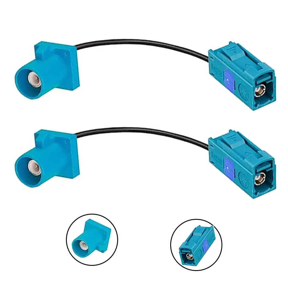 

1PCS RF tail fiber Fakra Z female socket to Fakra Z male plug cable GPS antenna extension coaxial cable RG174