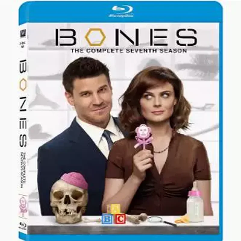 BD Blu-ray Disc DVD American Drama Bones Season 1-12 Collection Unabridged Complete Collector's Edition 28 Discs