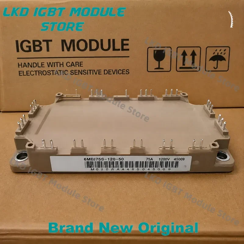 IGBT Module for 6MBI75S-120-52 6MBI75S-120-02 6MBI75S-120-50 6MBI75S-120 Power Transistor Semiconductor Component