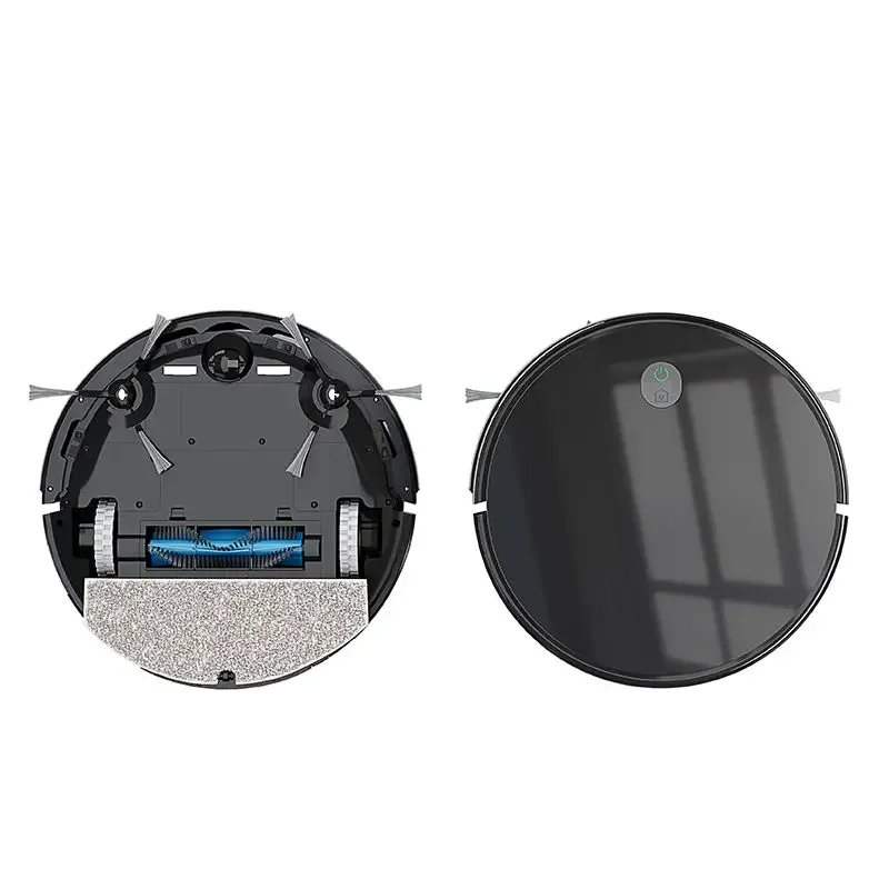 Newest 3-in-1 Rechargeable WiFi Gyro Smart Robot Vacuum Cleaner Wet Dry Floor Cleaning Machine Household Use Tuya Robot Vacuum