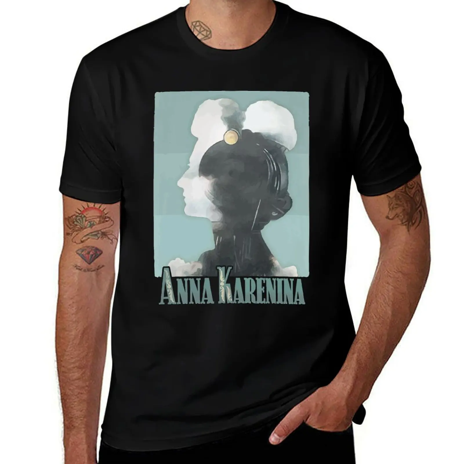 Anna Karenina - Leo Tolstoy T-Shirt oversized t shirt tees boys animal print plain white t shirts men