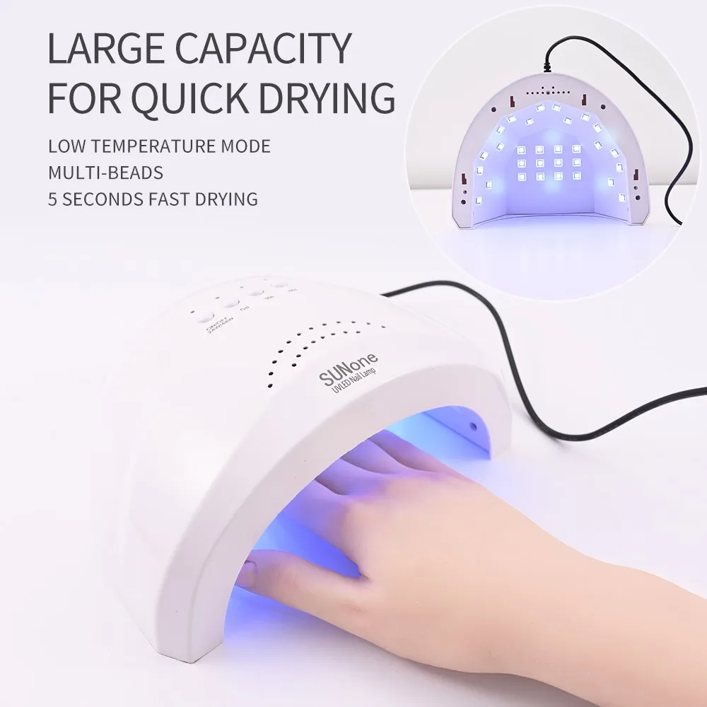 

Professional UV LED Lamp for Manicure Nail Dryer Machine 30Led 48W Nail Home Use Light UV Gel Varnish Manicure Equipment Tools