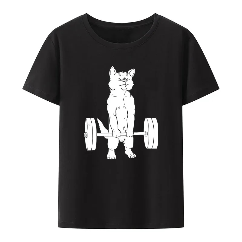 PR or Er Weightlifting - Bodybuilding Fitness Gym Essential Men T-Shirt Short Sleeve Loose Breathable Creative Casual Cool Tops