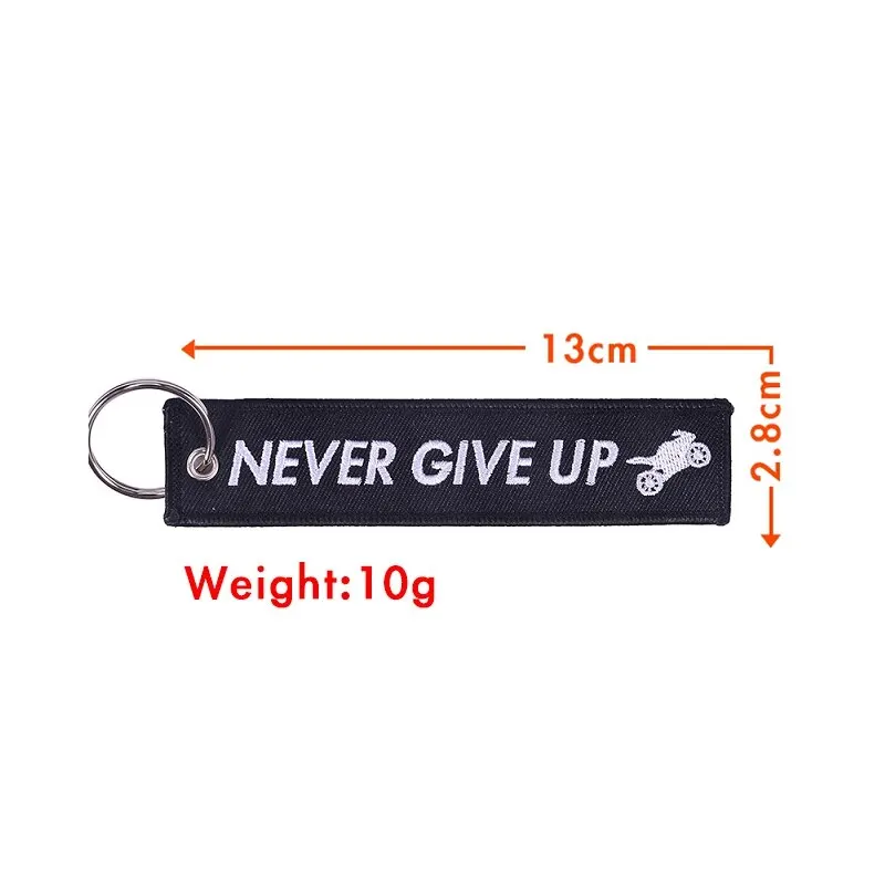 3pcs Aviation Keychain Remove Before Flight Both Sides Embroidery Car Key Accessories Backpack Pendant Chain