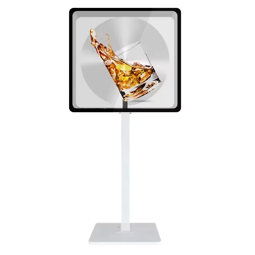 

3D Holographic Display Fan 65cm Hologram With 4 Sided Aluminum Alloy Frame Hologram Projector Advertising 3d Hologram Fan