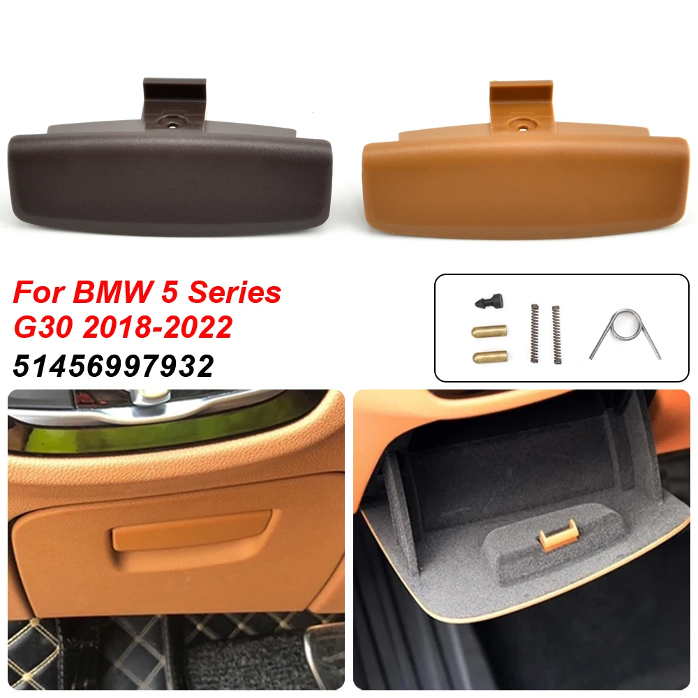 Lid Lock Handle fit for BMW G30 5 series 51417438523 Car Inner Storage Glove Box Compartment Cover