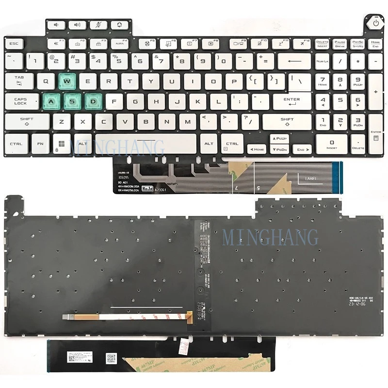 

Новая клавиатура с подсветкой для Asus TUF Gaming A17 FA707 FA707RM FA707RC FX707 FX707ZE (US-раскладка)