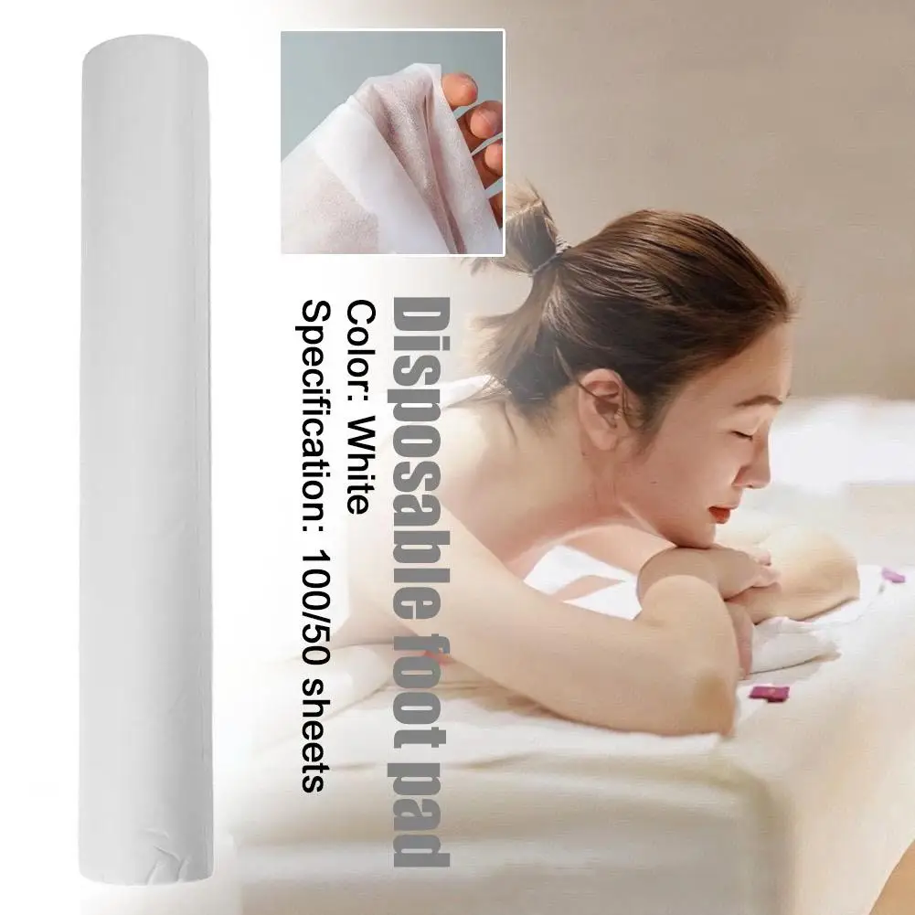 Disposable Spa Massage Mattress Sheets Salon Massage Bed Sheets Non-Woven Headrest Paper Roll Table Cover Tattoo Supply